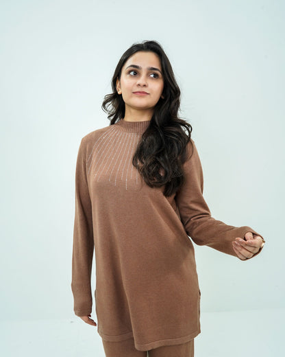 Brown Co-ord Set 2 piece
