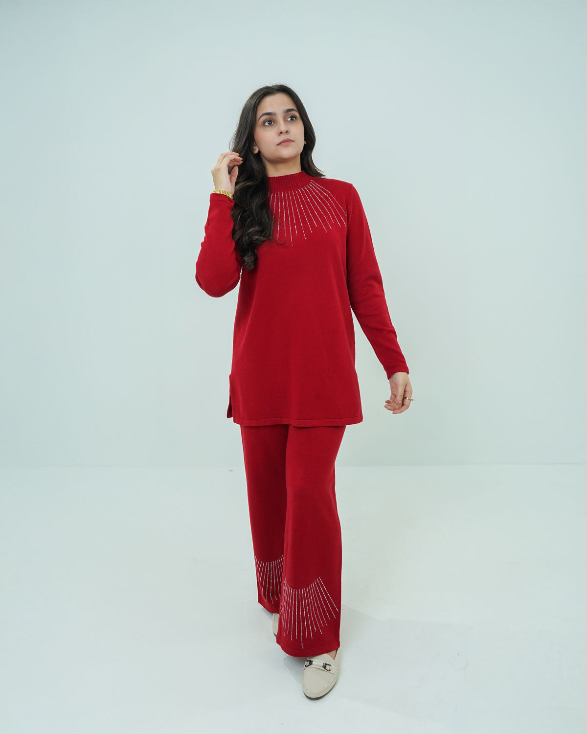 Red Co-ord Set 2 piece