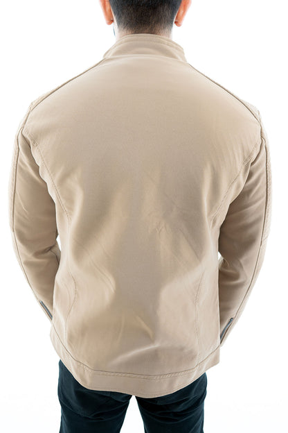 Men's Tan Casual Jacket