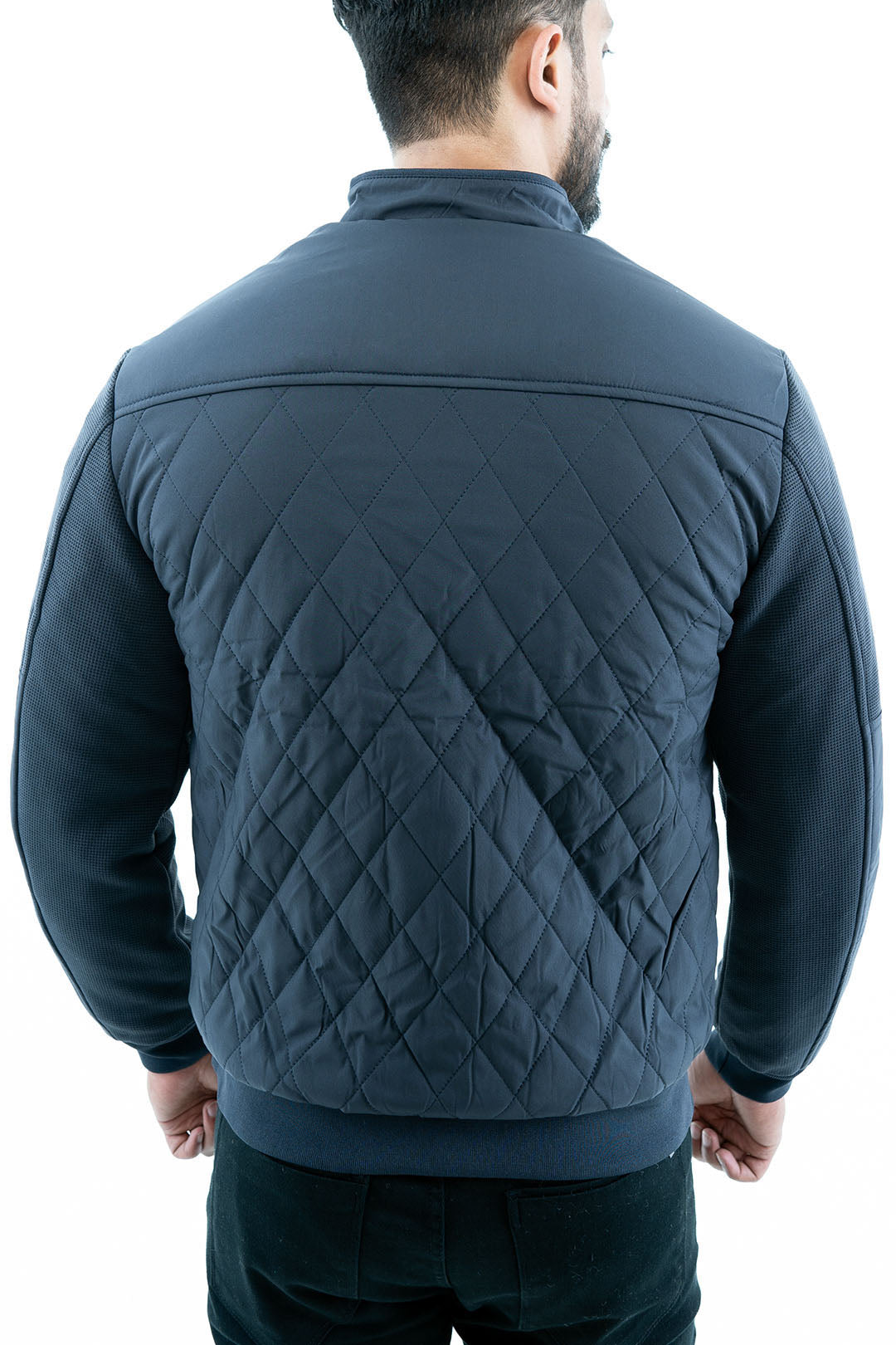 Men s Quilted Bomber Jacket