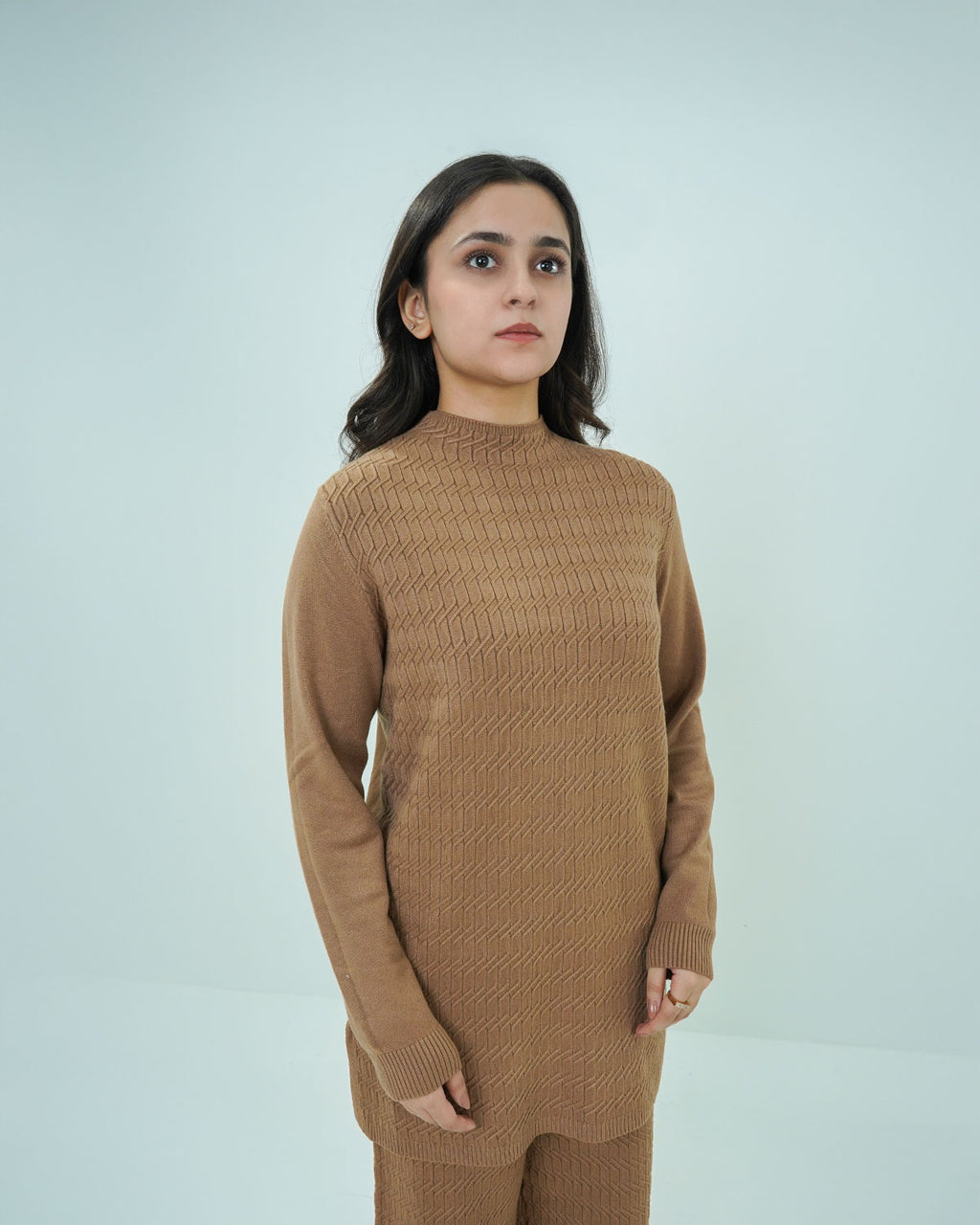 Mustard Co-ord Set 2 piece - Boxed Pattern