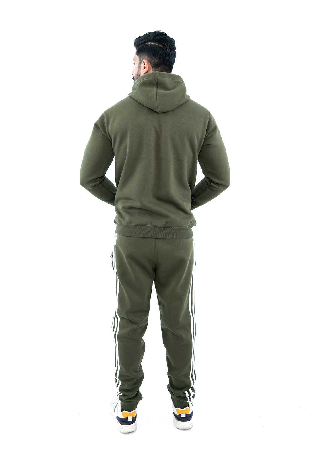 Men's Olive Green Tracksuit Set