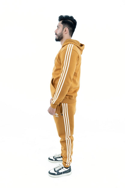 Men's Mustard Yellow Tracksuit Set