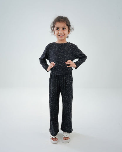 Girls' Star Print Pajama Set