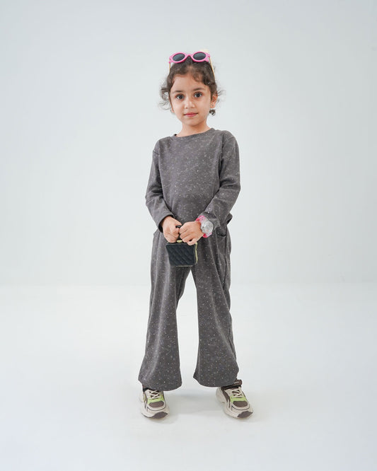 Girls' Star Print Pajama Set