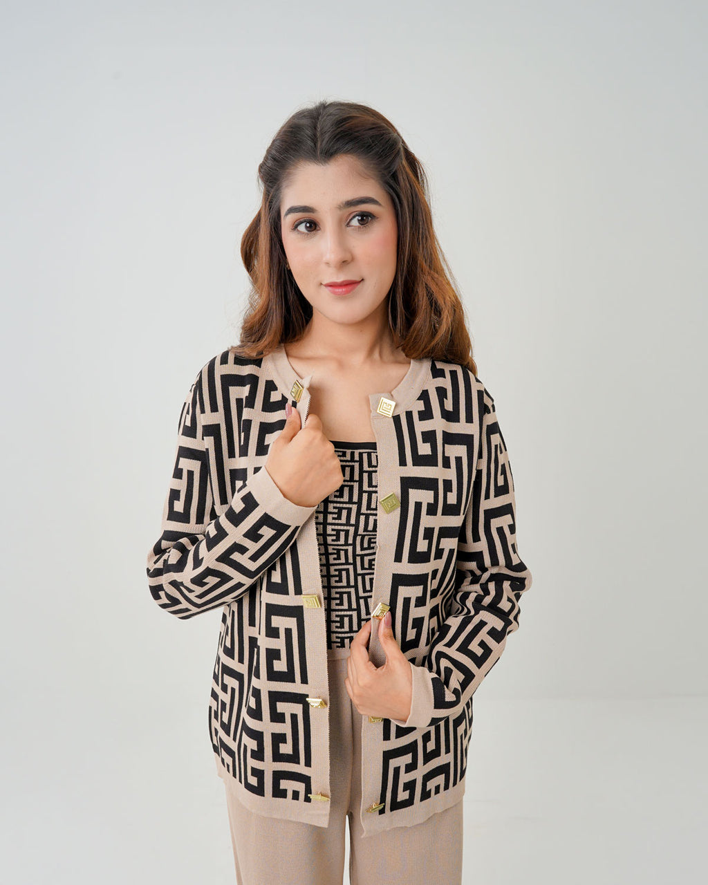 Women’s 3-Piece Knitted Co-ord Lounge Set