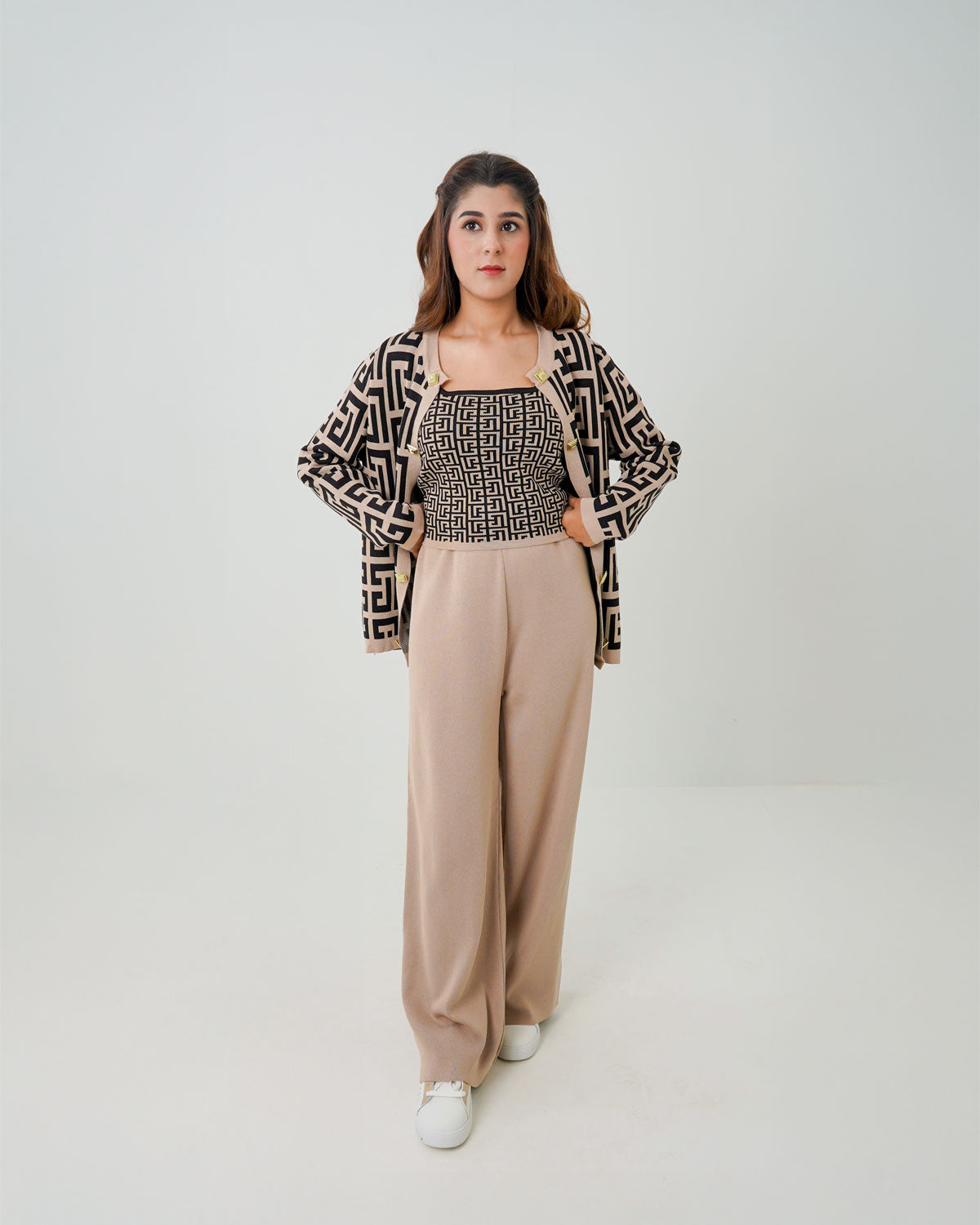 Women’s 3-Piece Knitted Co-ord Lounge Set