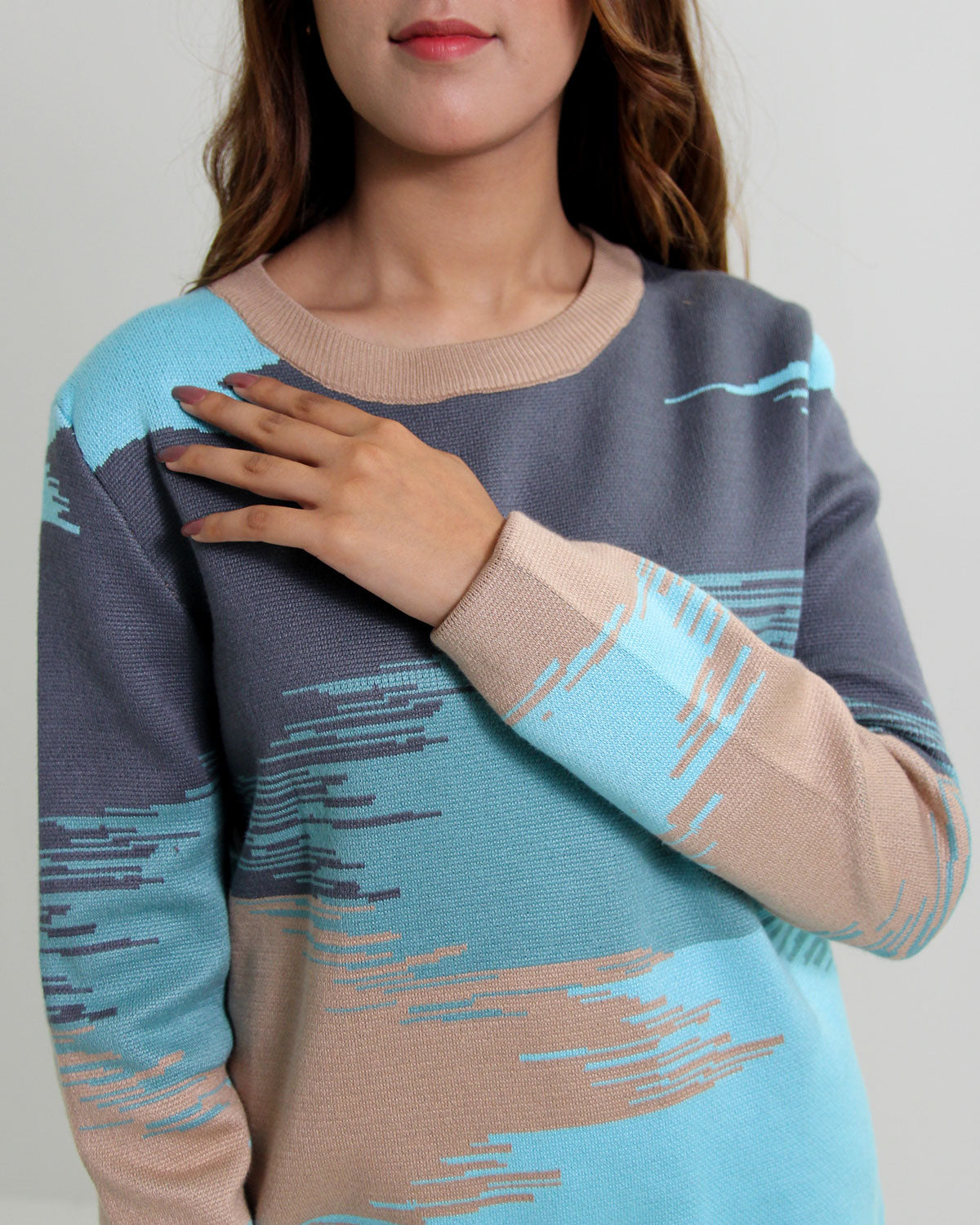 Women’s colorful Knit Two-Piece Lounge Set