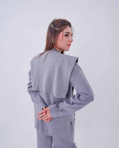 Women’s Ribbed Knit Matching Two-Piece Set