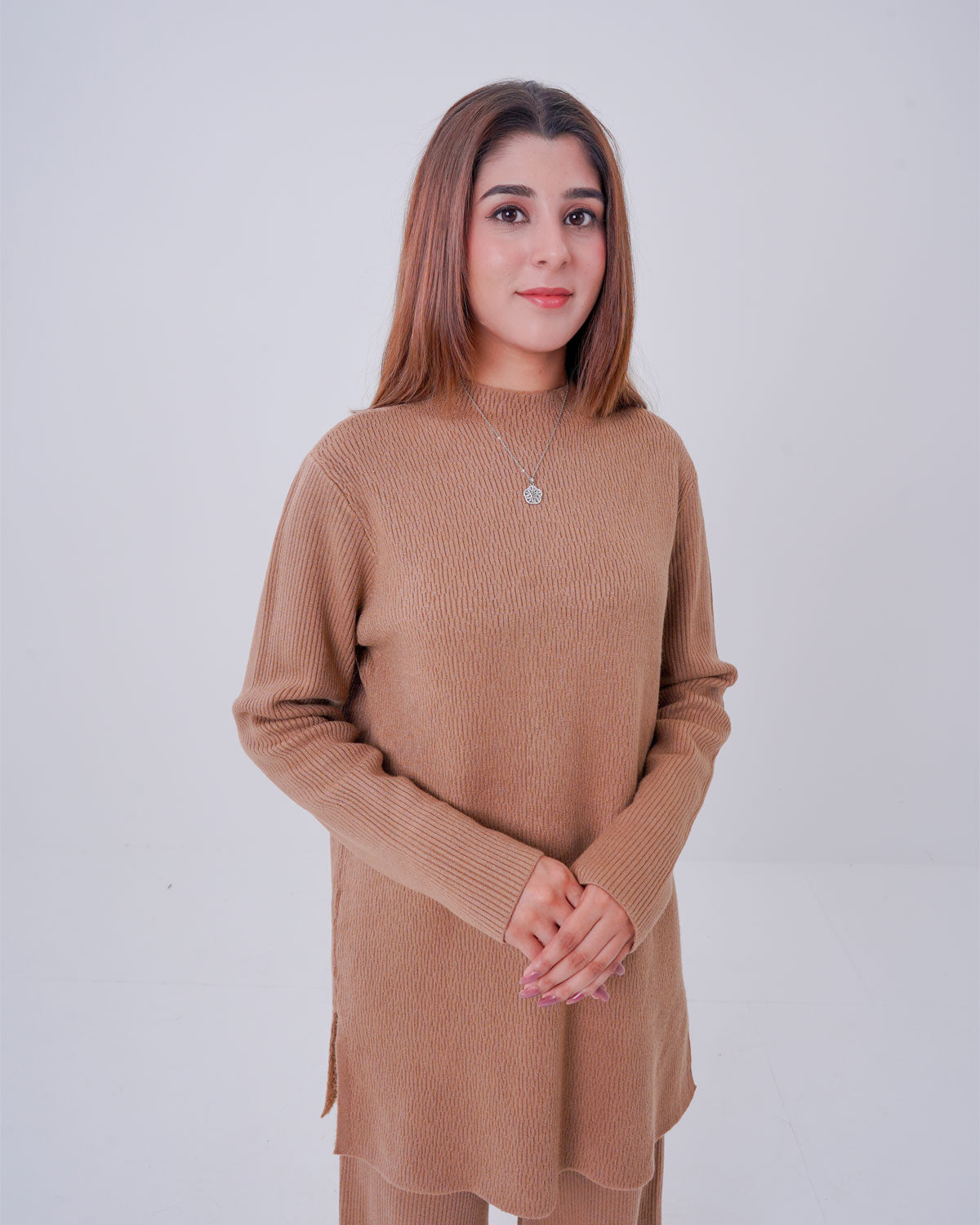 Women’s 2-Piece Plain Knit Lounge Co-ord Set