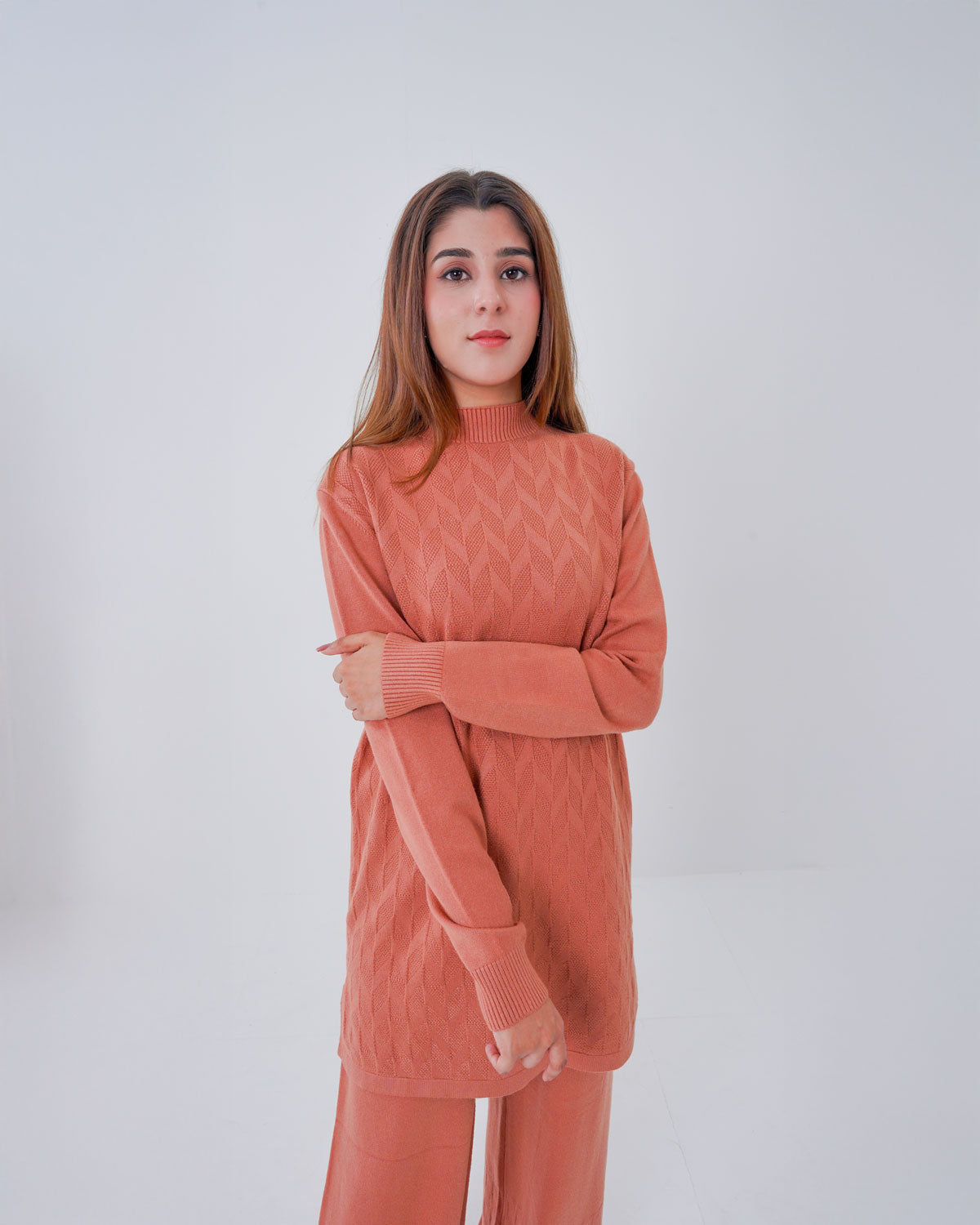 Women’s 2-Piece Plain Knit Lounge Co-ord Set