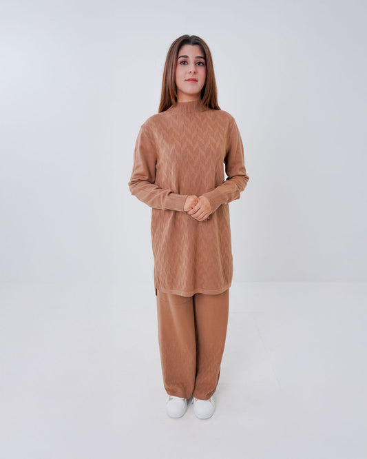 Women’s 2-Piece Plain Knit Lounge Co-ord Set