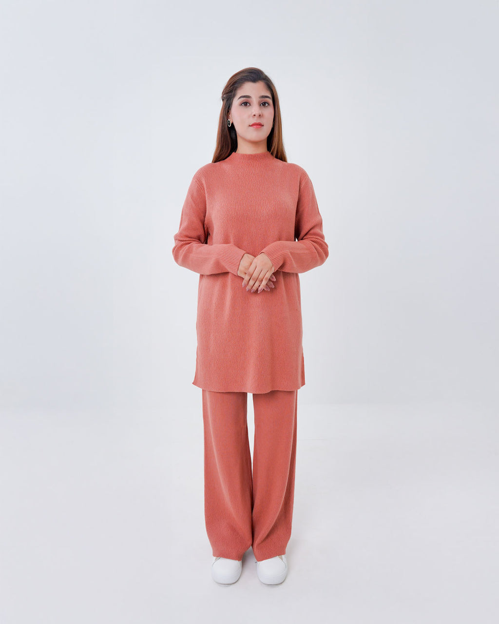 Women’s 2-Piece Plain Knit Lounge Co-ord Set