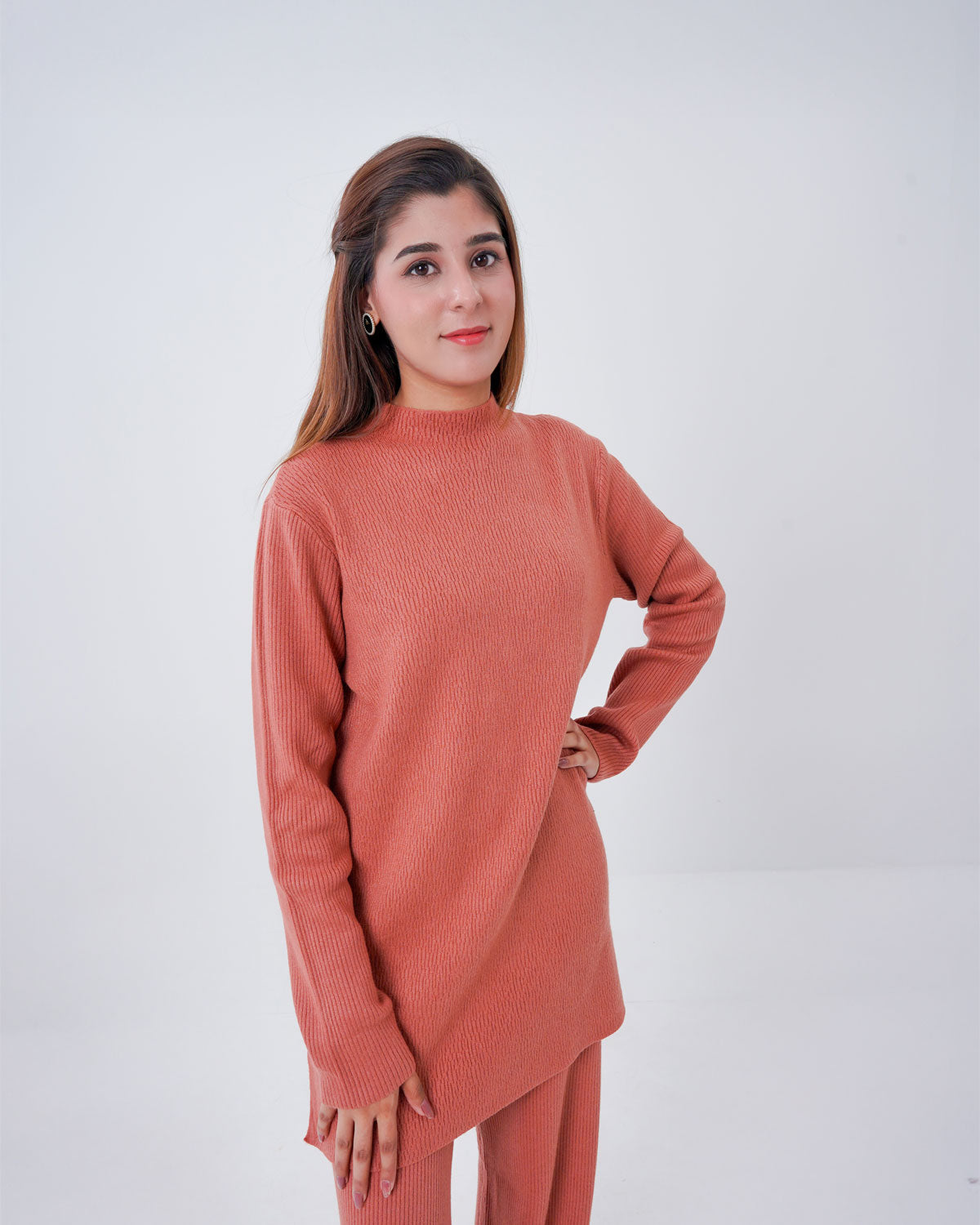 Women’s 2-Piece Plain Knit Lounge Co-ord Set