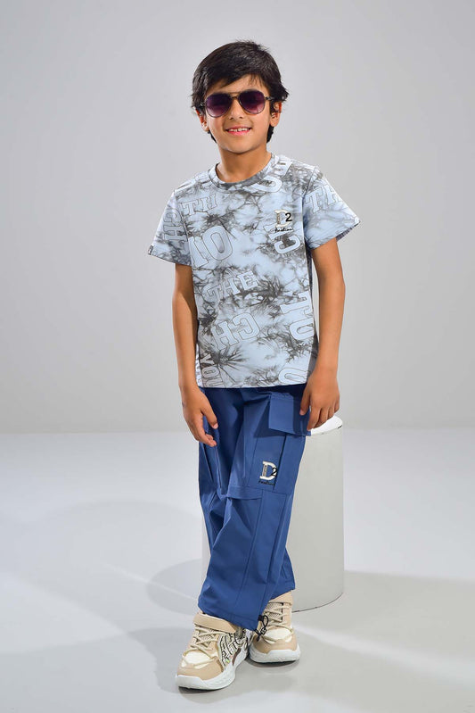 Kids' Tie-Dye Tee & Cargo Pants