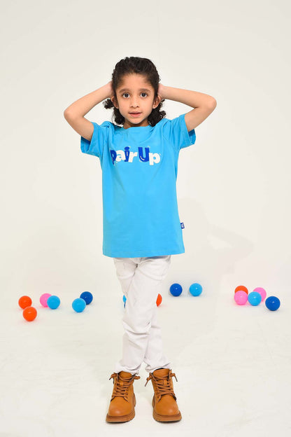 Blue Graphic T-Shirt for Kids