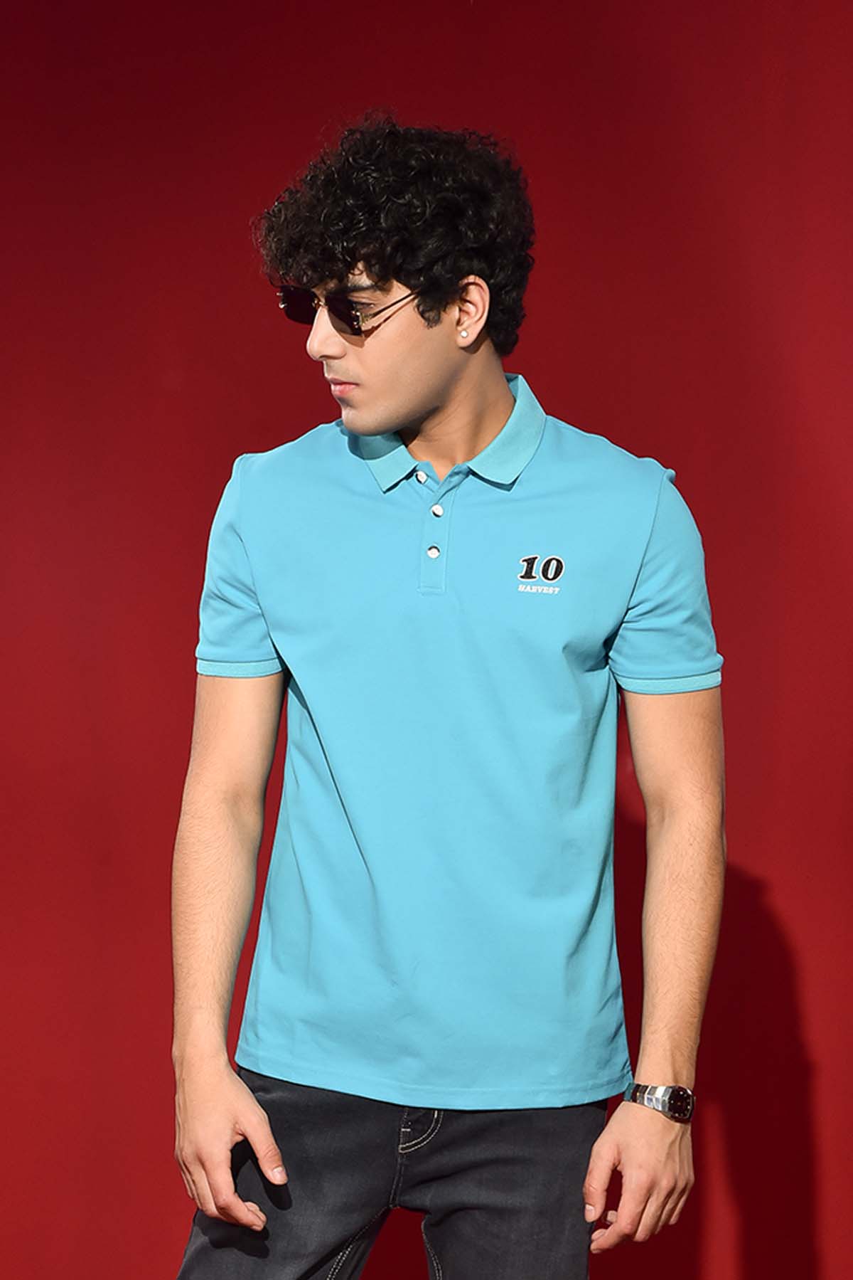 Men's Classic Sky Blue T-Shirt