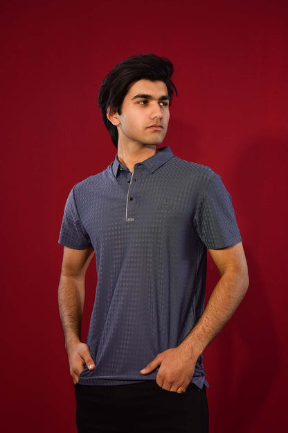 Men's Gery Polo T-Shirt