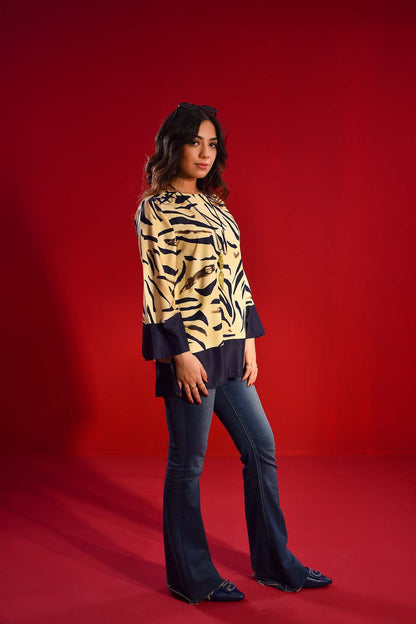 Stylish Leopard Print Shirt