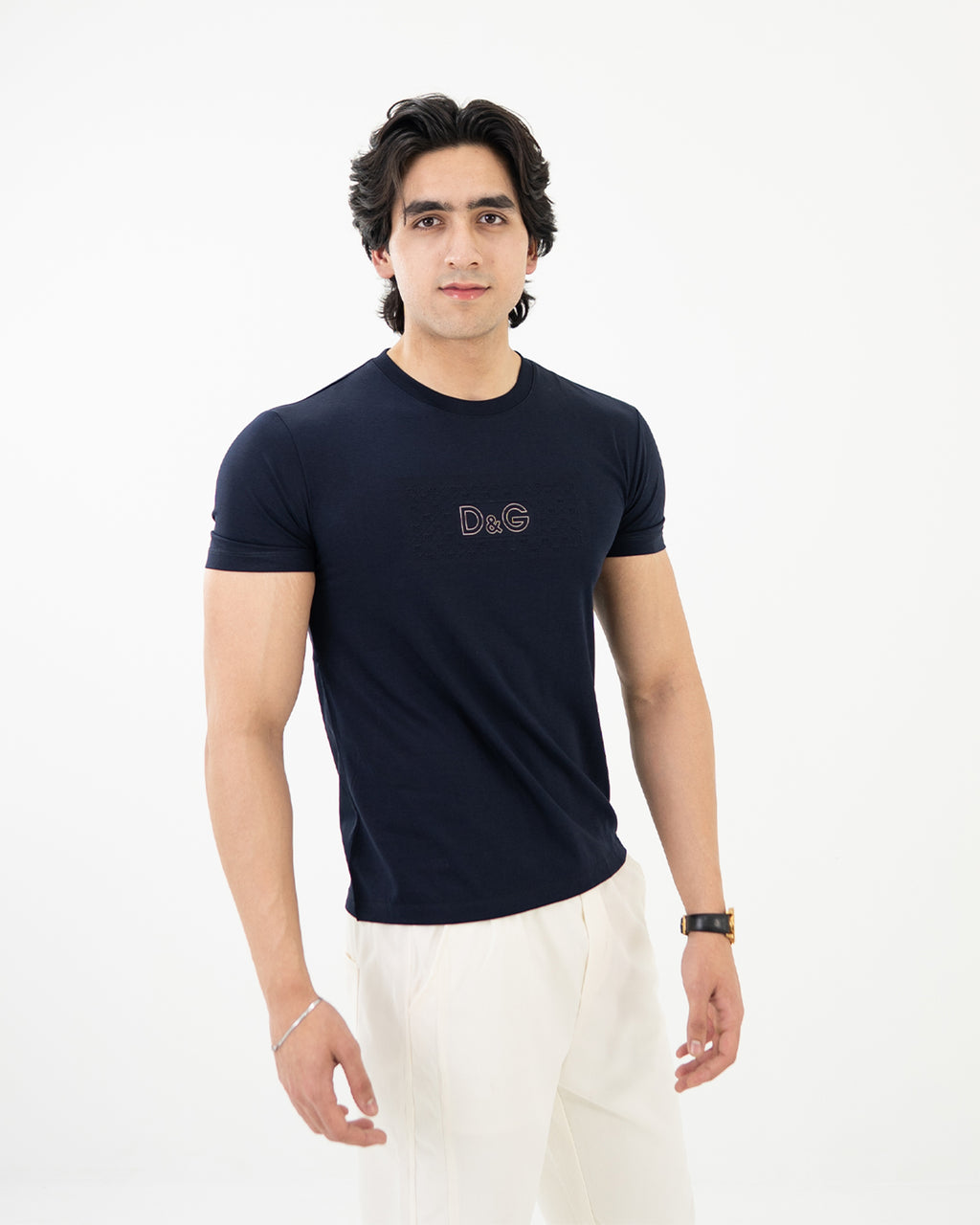 Signature Navy Blue Tee