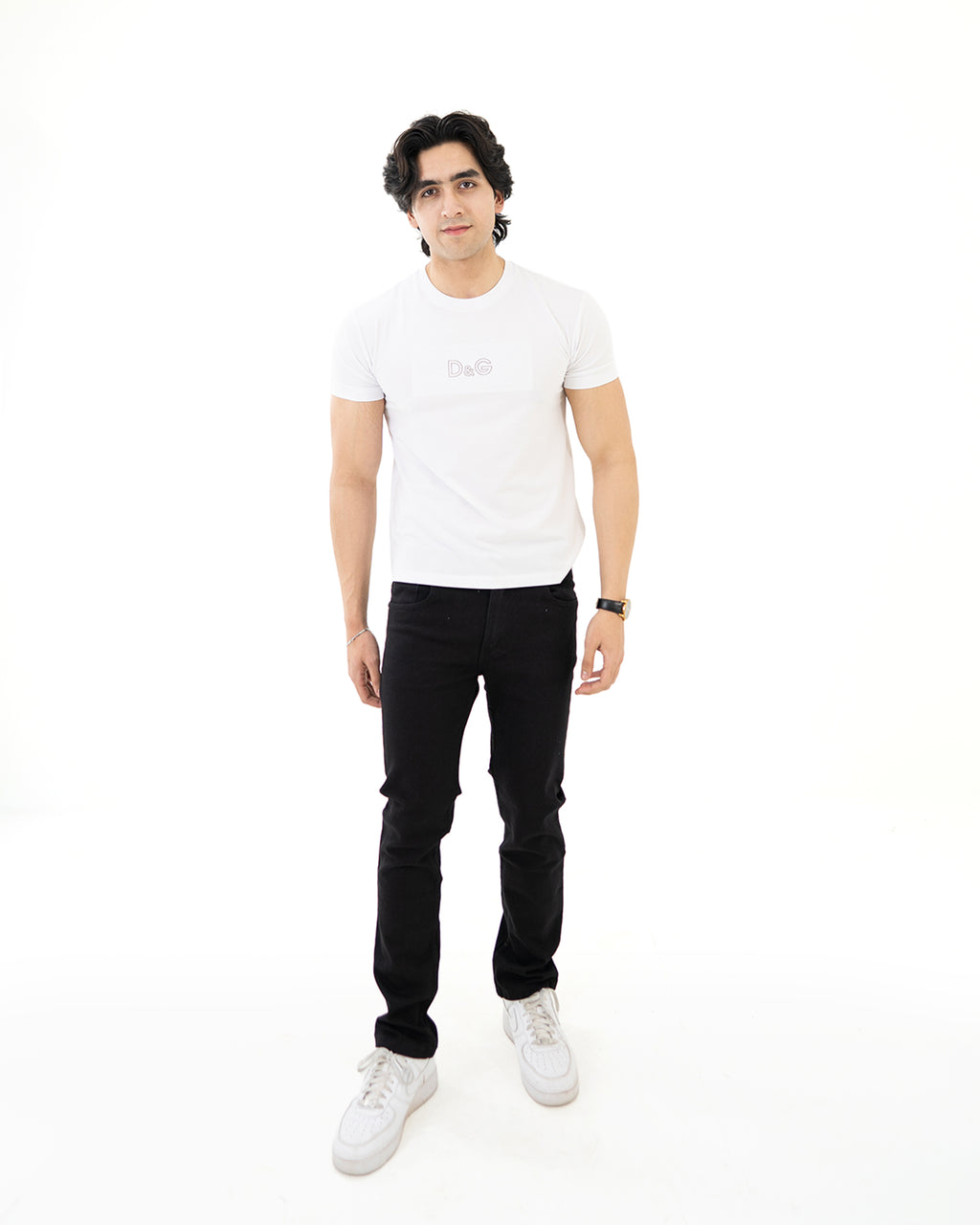 Signature White Tee