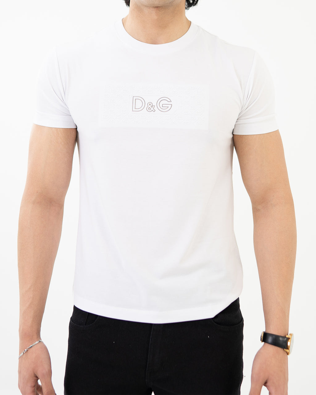 Signature White Tee