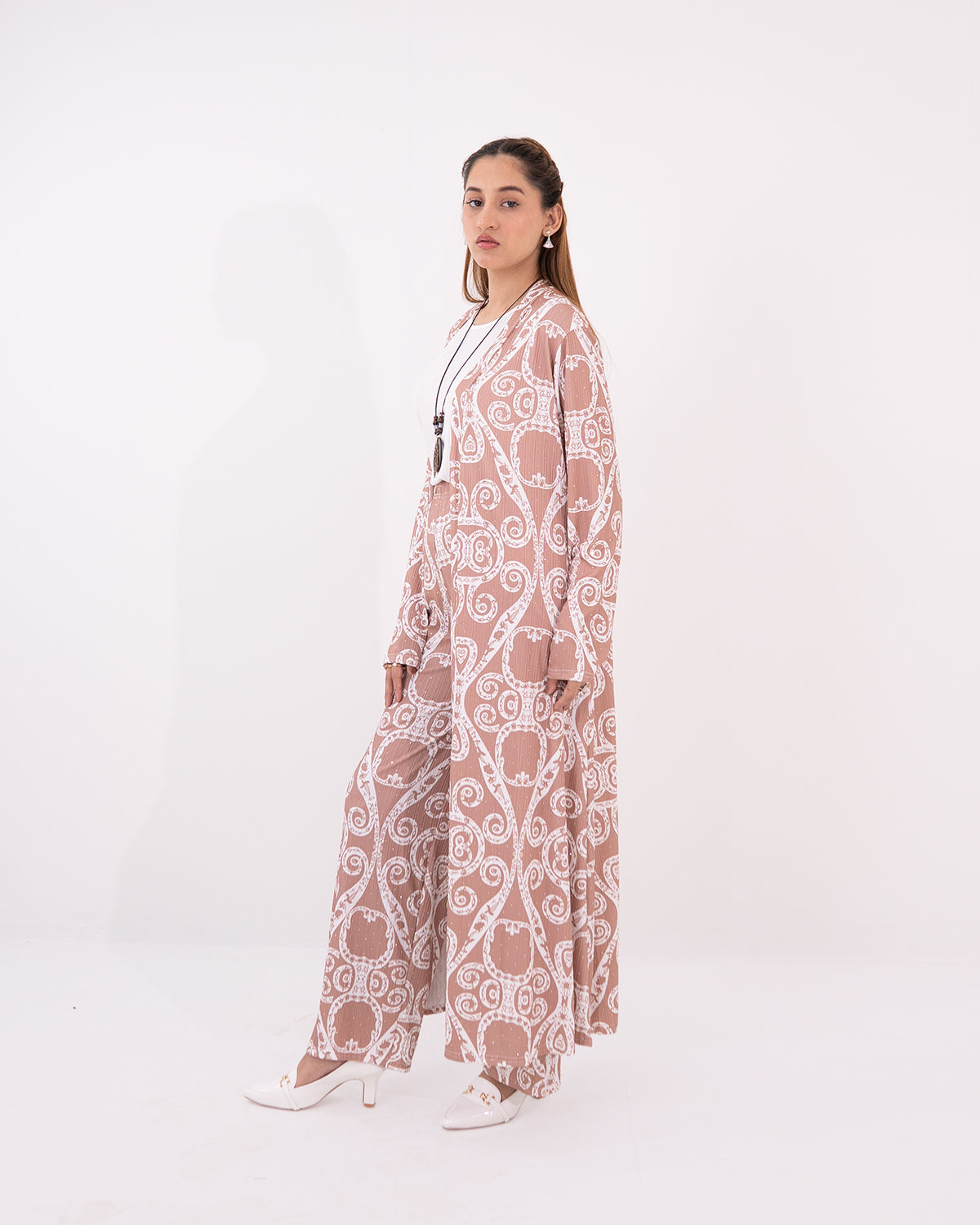 Dust Pink Kimmon Overlay Set (3pcs)