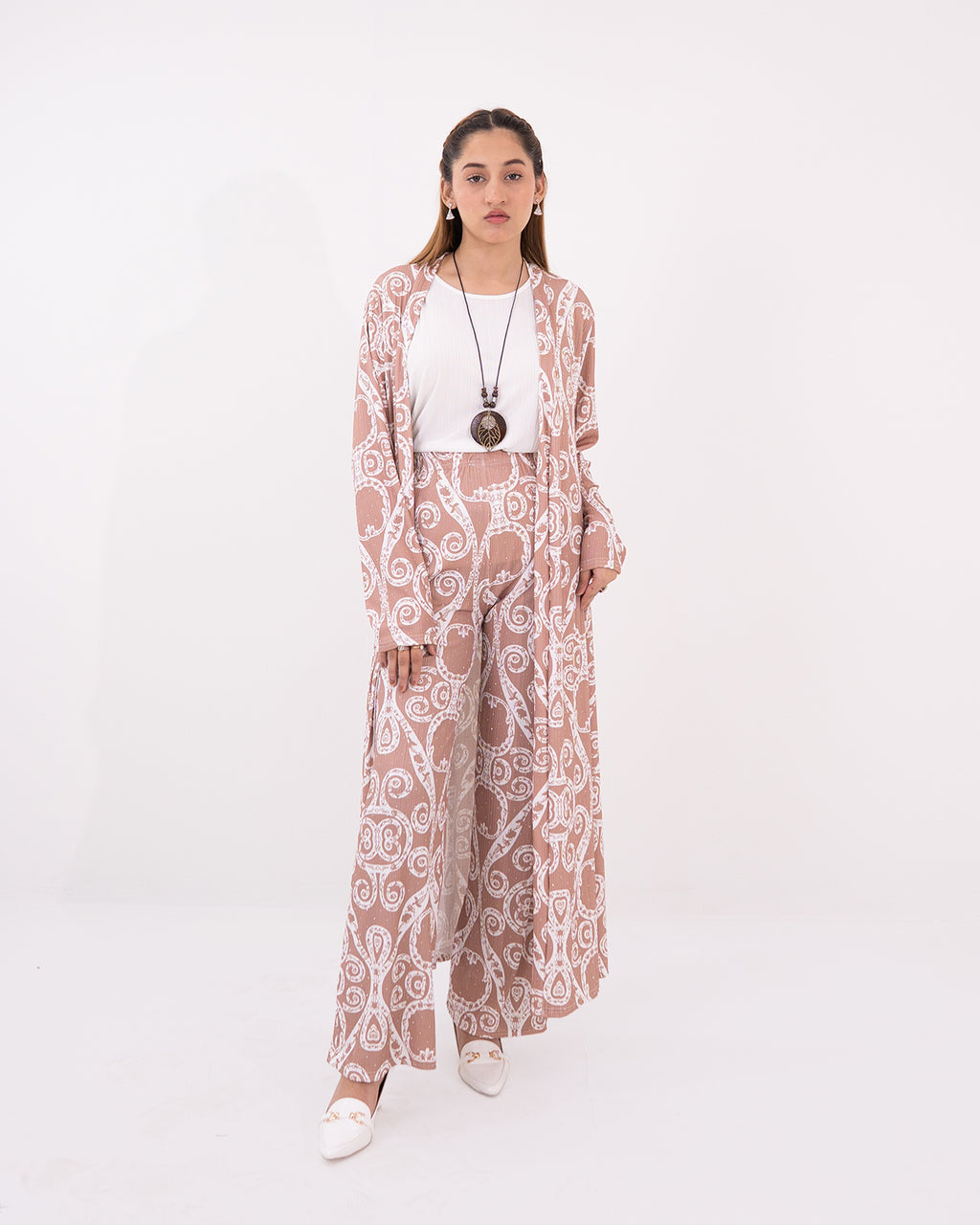 Dust Pink Kimmon Overlay Set (3pcs)