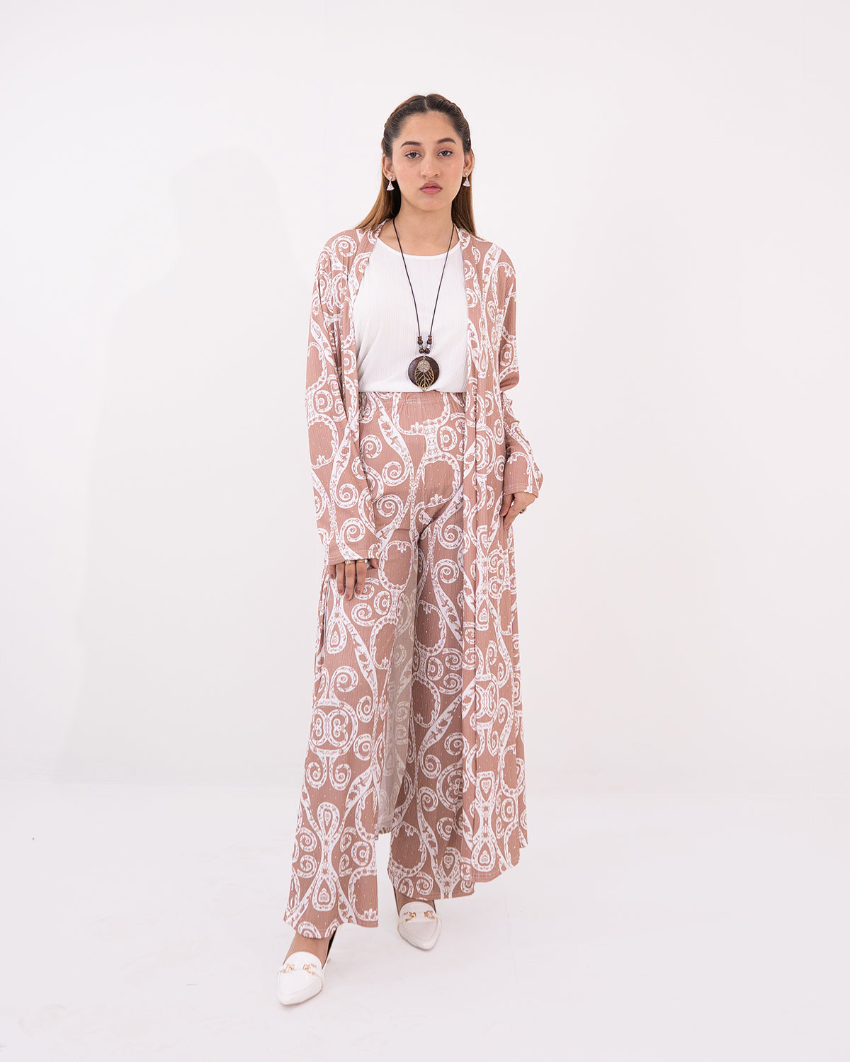 Dust Pink Kimmon Overlay Set (3pcs)