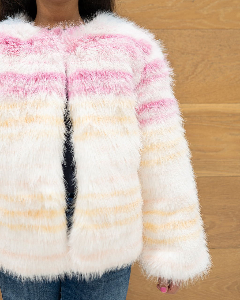 Rainbow Fluffy Princess Jacket