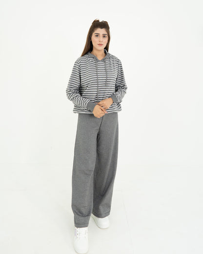 Grey Lining Hood 2pc