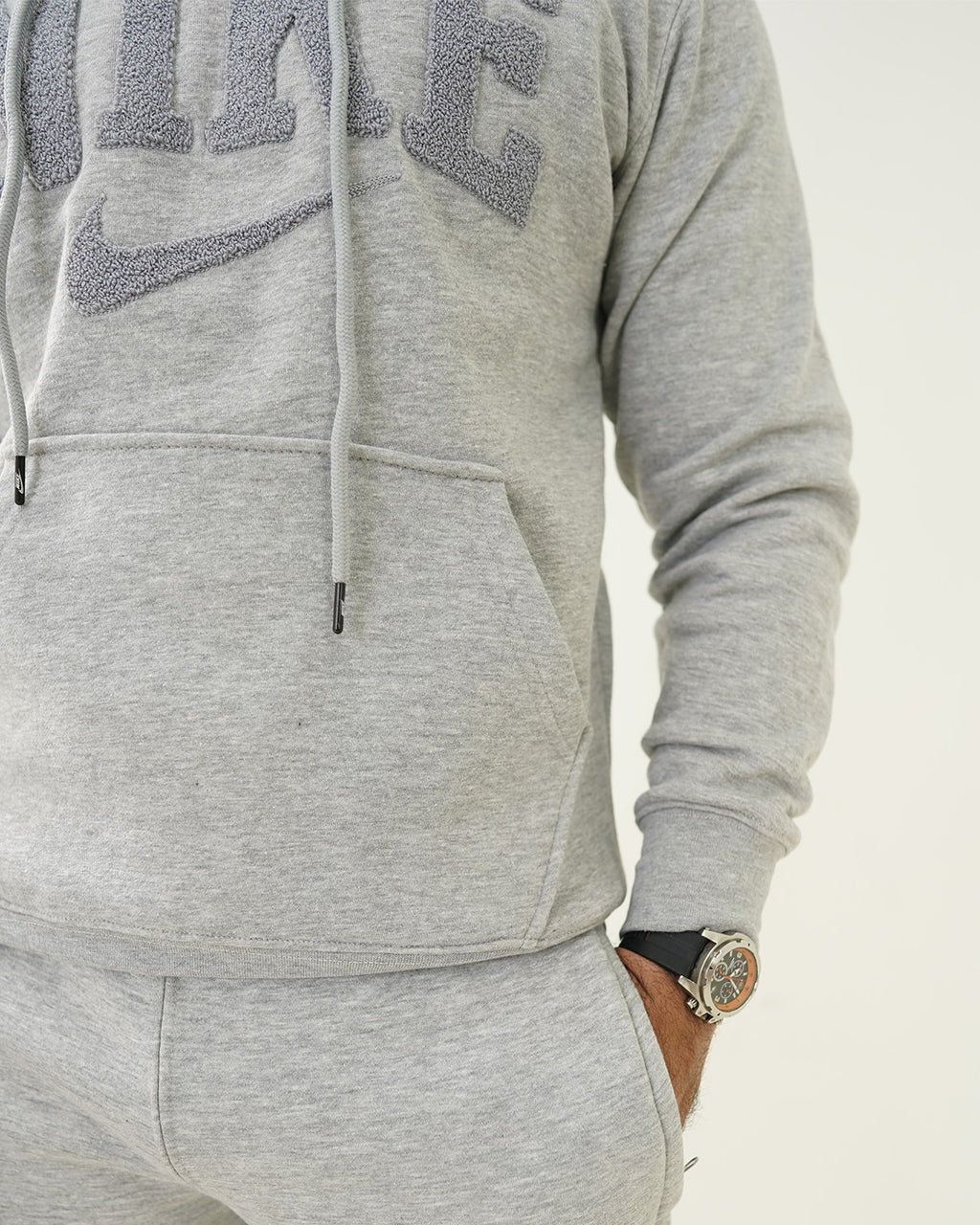 Grey Hoodie Tracksuit