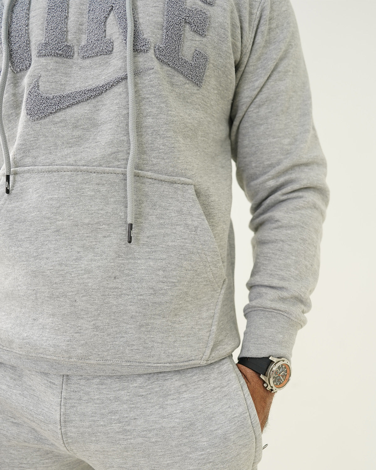 Grey Hoodie Tracksuit