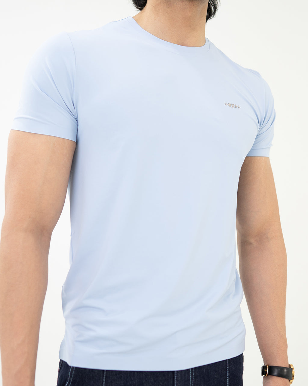 Luxe Sky Blue Tee