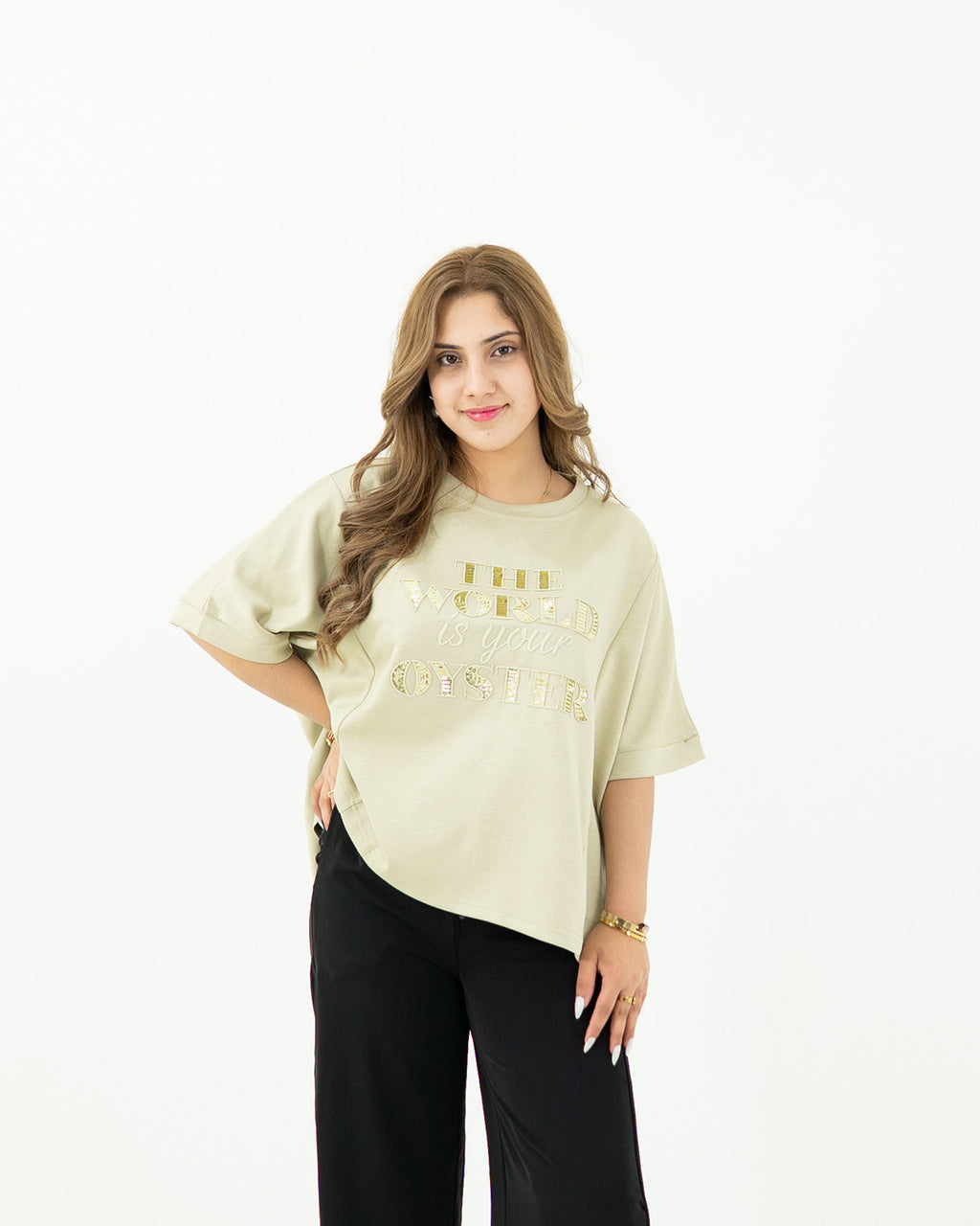 Pastel Glitter Tee