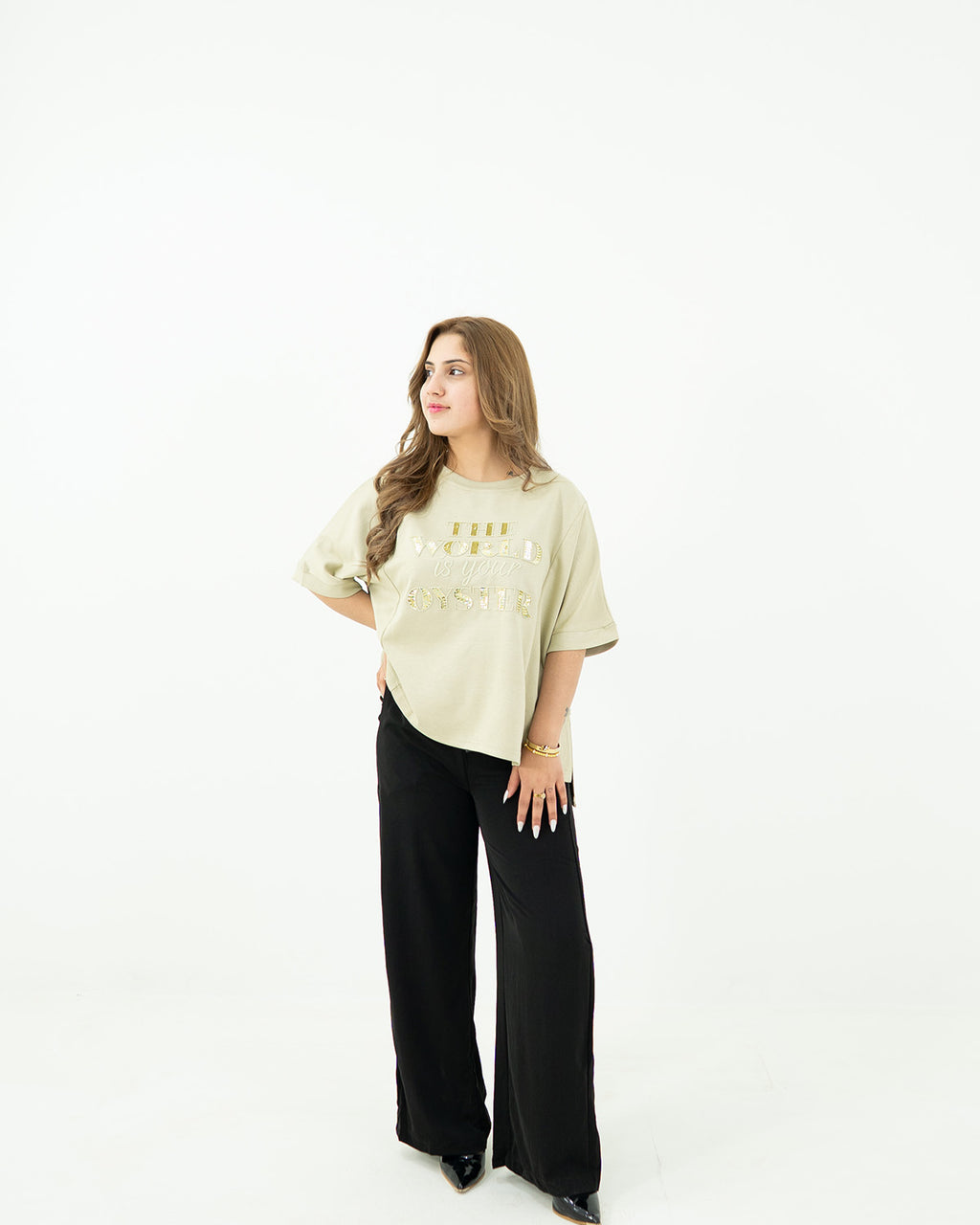 Pastel Glitter Tee