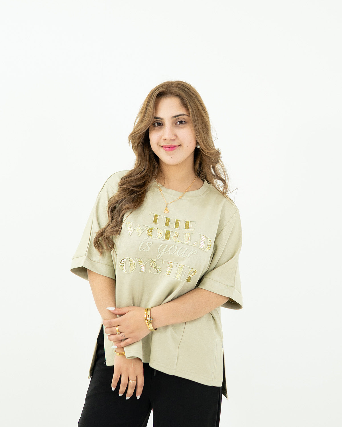 Pastel Glitter Tee