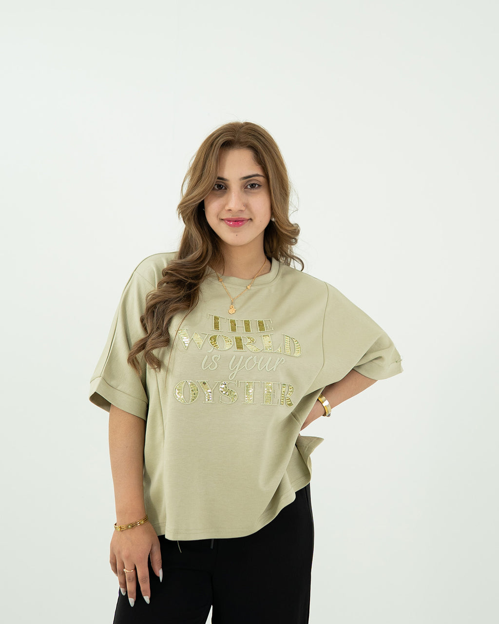 Pastel Glitter Tee
