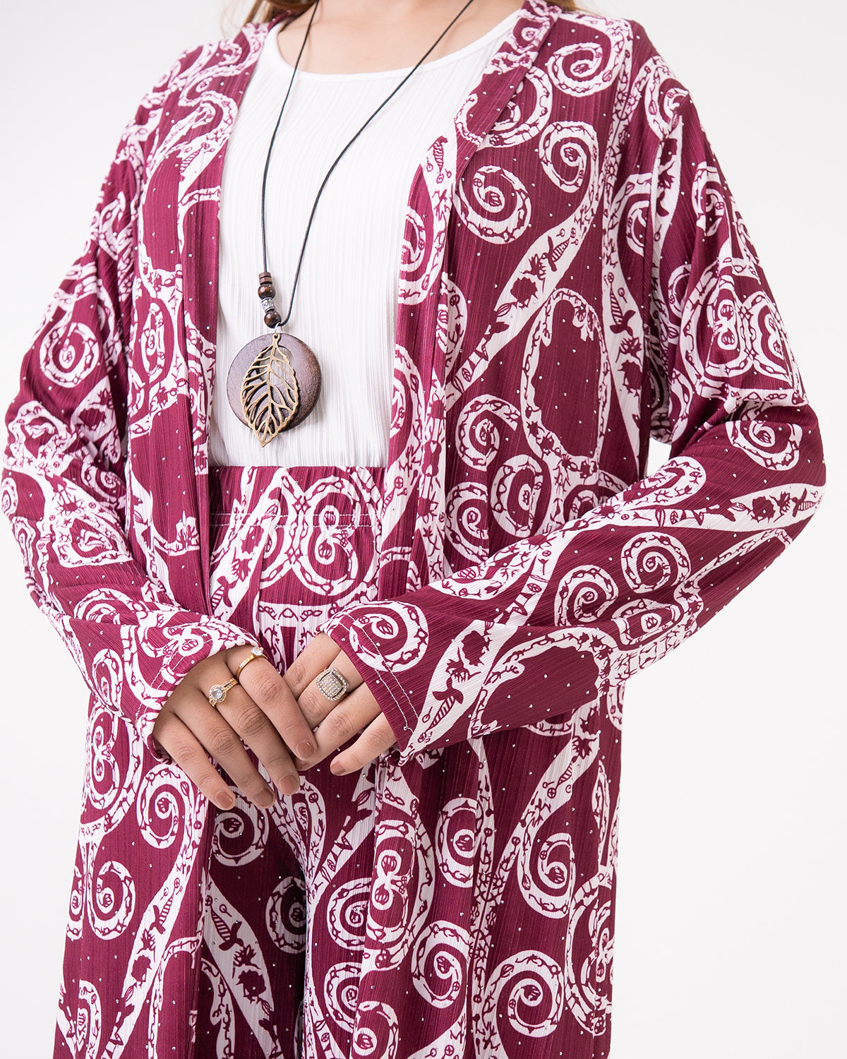 Luxury Purple Kimmon Overlay Set (3pcs)