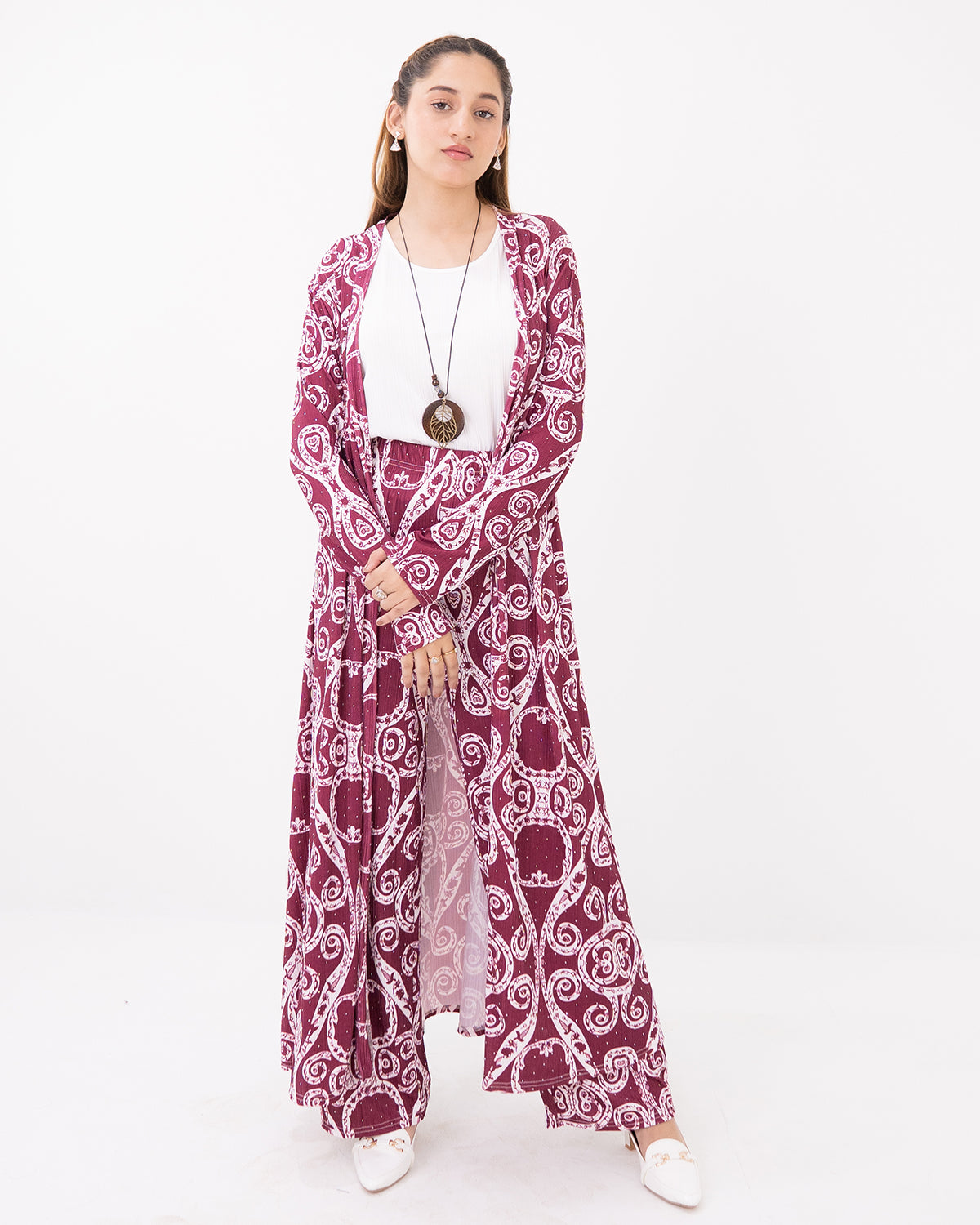 Luxury Purple Kimmon Overlay Set (3pcs)