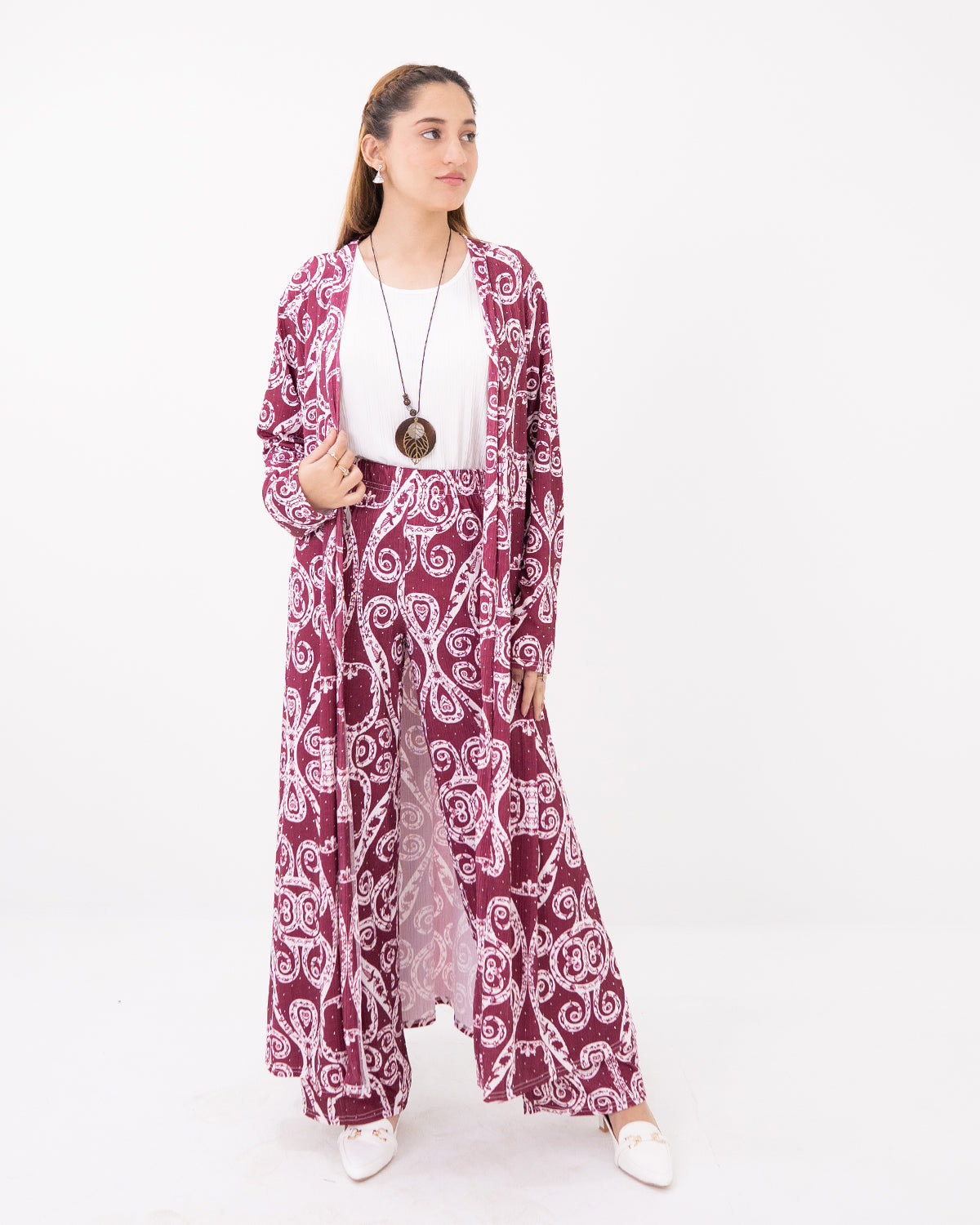 Luxury Purple Kimmon Overlay Set (3pcs)