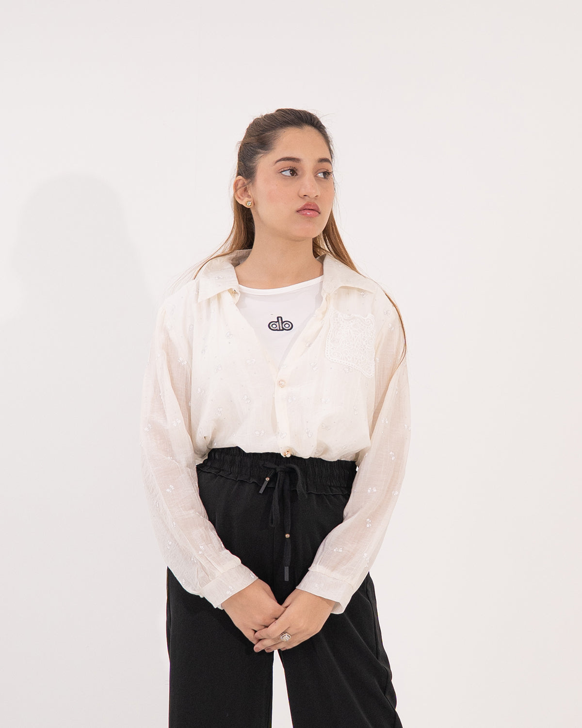 Milky White Dual Weave Set