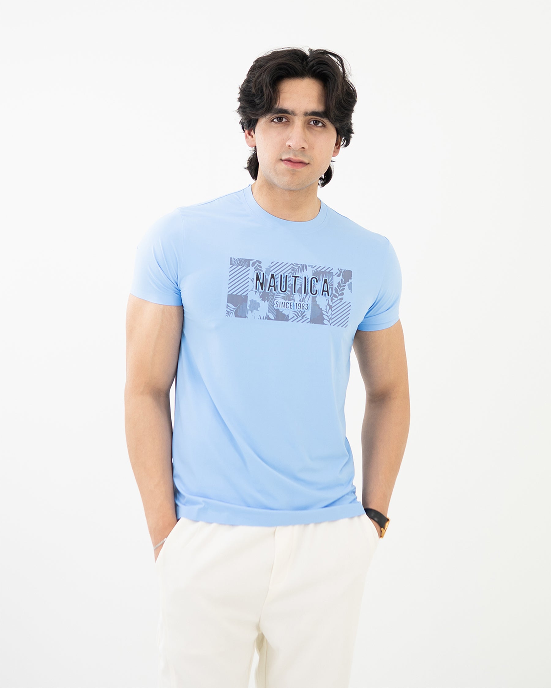 Nautica Sky Blue Shirt