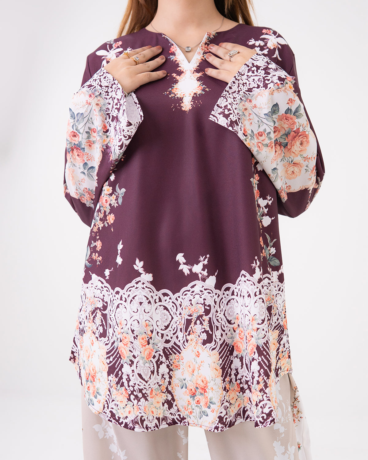 Plum Flora (2pcs)