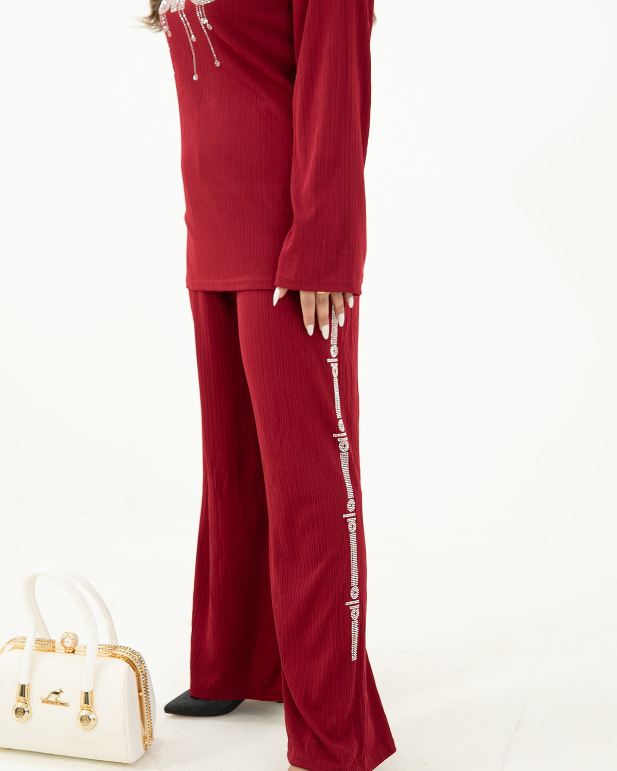 Maroon Mark Co-ord