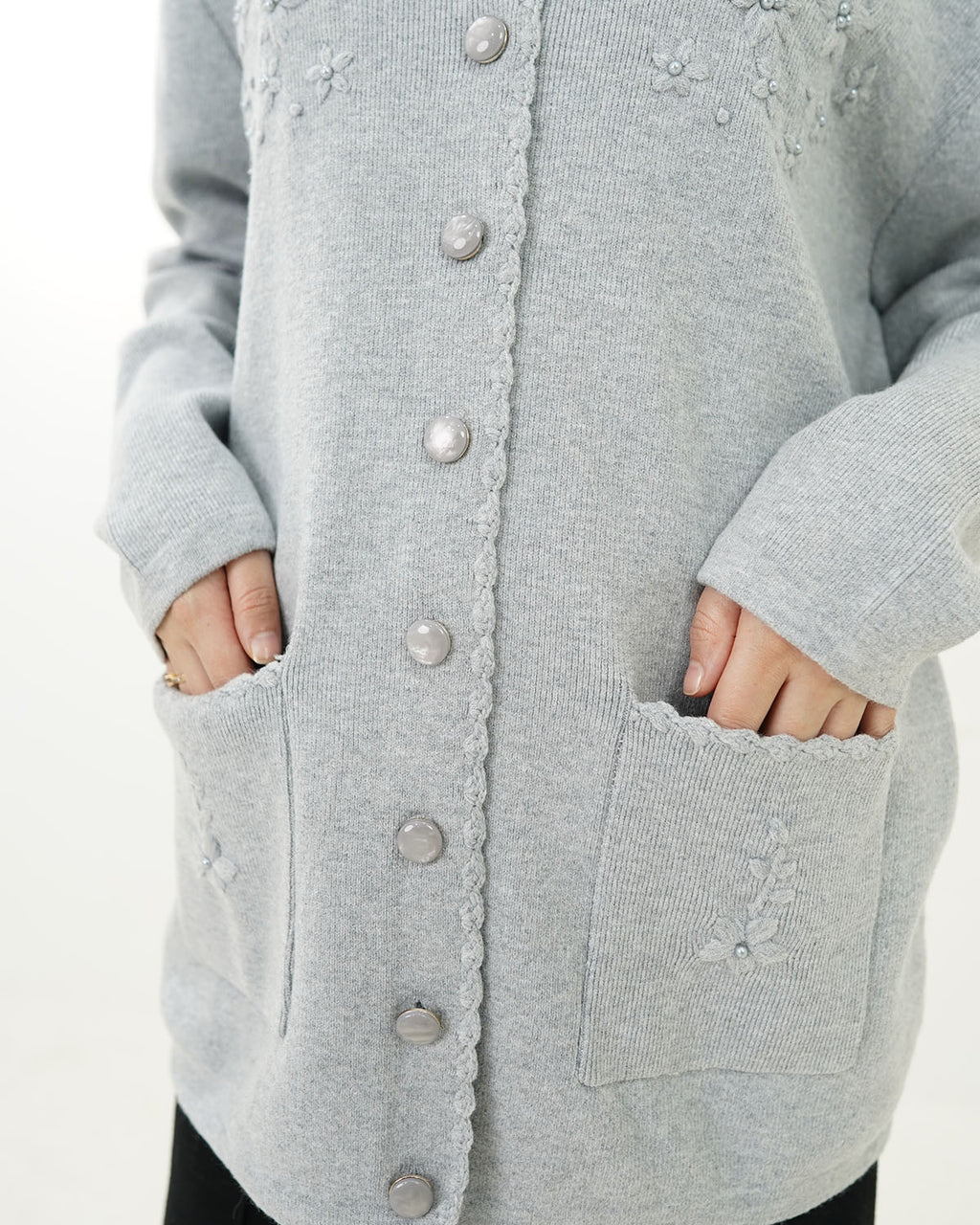 Silver Cloud Sweater