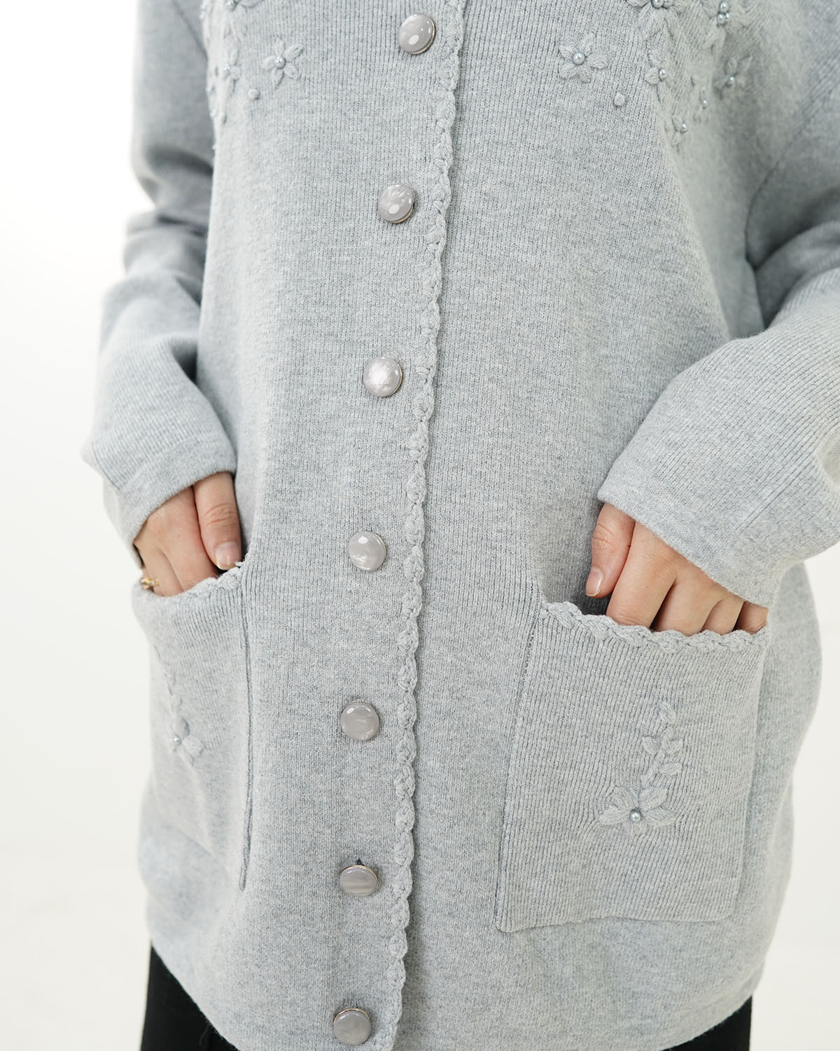 Silver Cloud Sweater