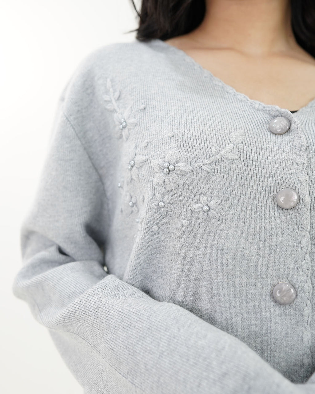 Silver Cloud Sweater