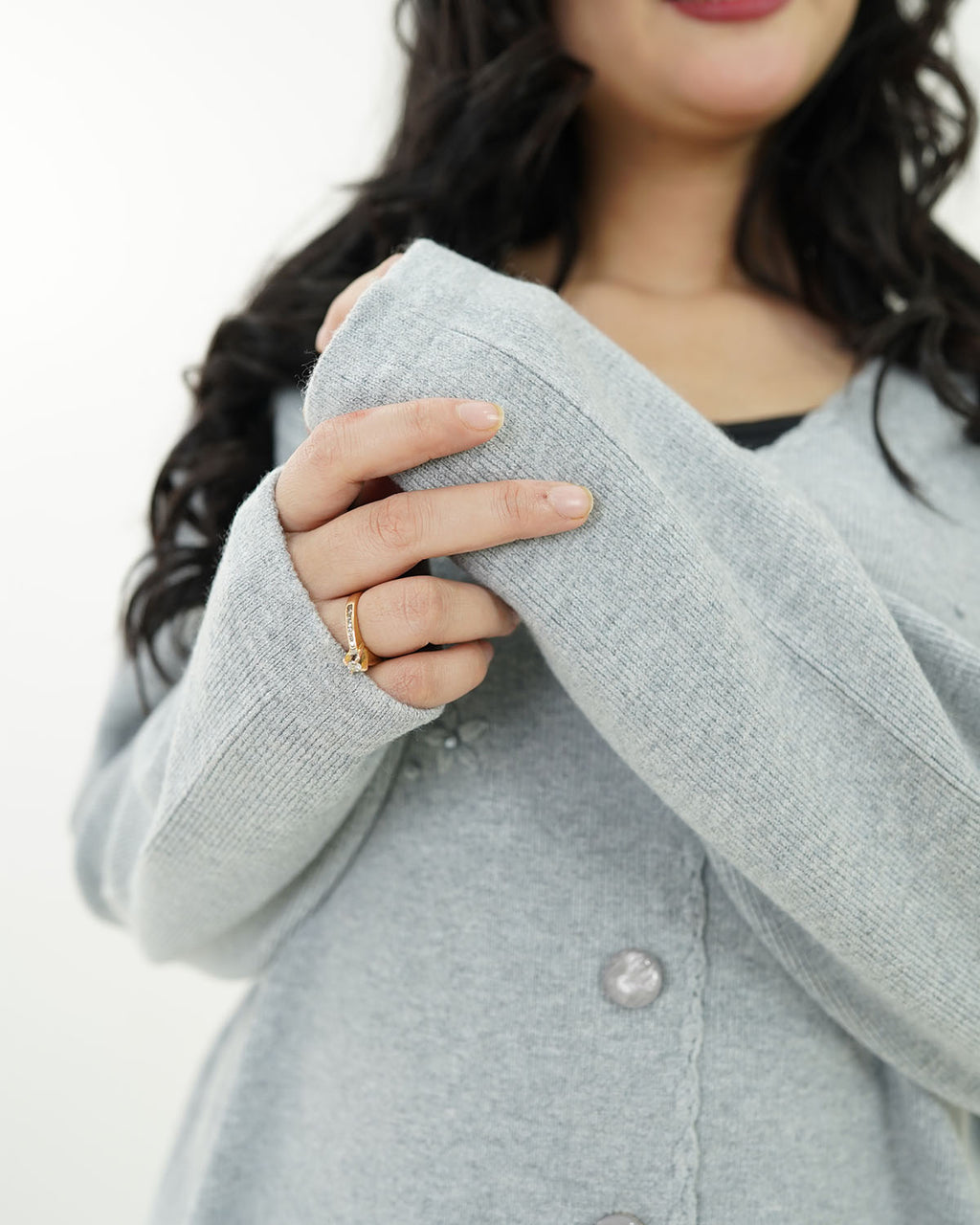 Silver Cloud Sweater
