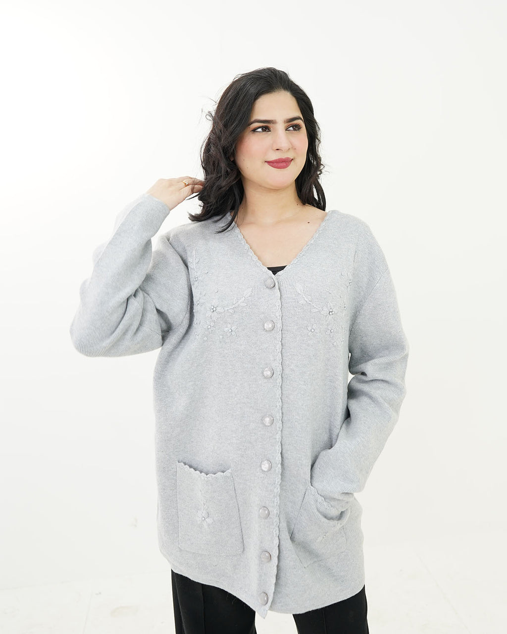 Silver Cloud Sweater